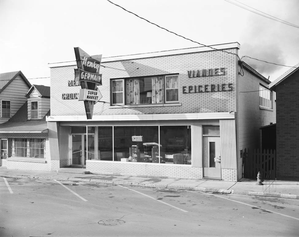 [Henry] Germain store Exterior