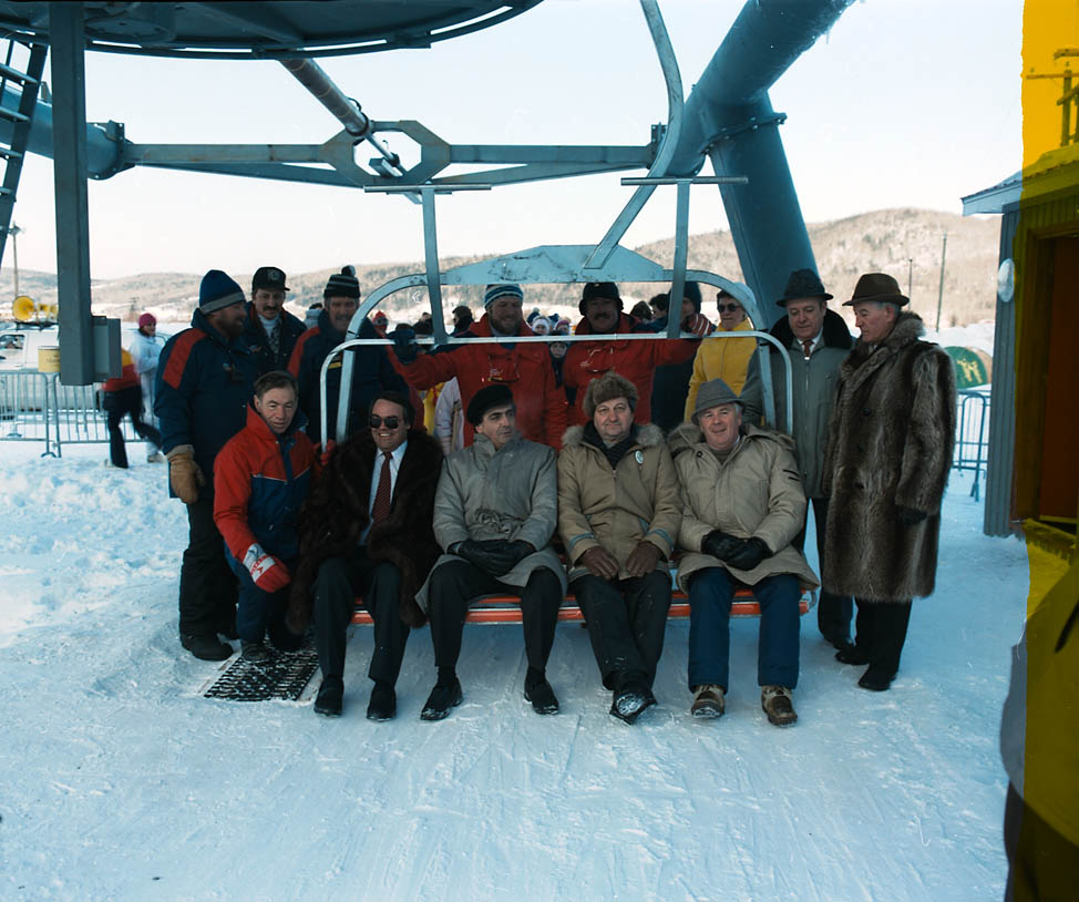Mount Farlagne Opening of quad chair lift